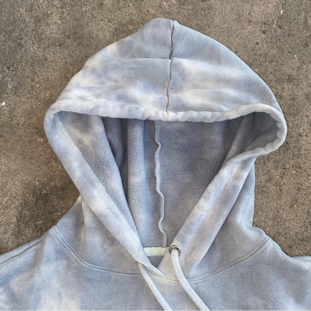 Victoria's Secret Blue Tie-Dye Hoodie - Picture 6 of 7